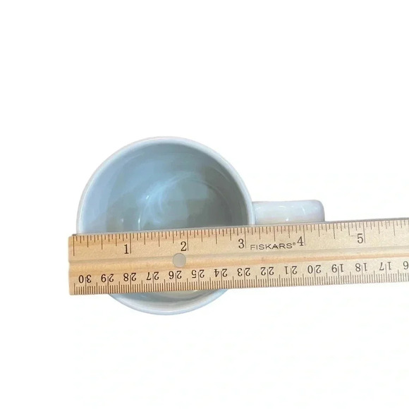 Anchor Hocking Vintage Christmas 10oz Coffee Tea Mug Plaid Ribbon Geese Tree - Picture 8 of 8